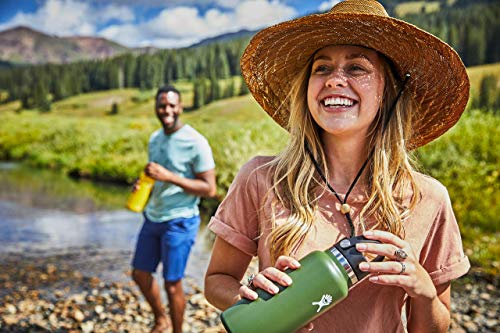 Hydro Flask 32 oz. Water Bottle - Stainless Steel, Reusable, Vacuum Insulated- Wide Mouth with Leak Proof Flex Cap