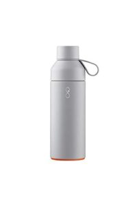ocean bottle – recycled stainless steel drinks reusable water bottle – eco-friendly & reusable – rock grey – 500ml