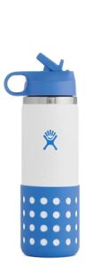 hydro flask 21 oz kids wide mouth straw lid and boot cove