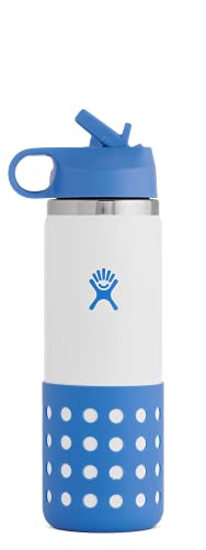 Hydro Flask 21 OZ Kids Wide Mouth Straw LID and Boot Cove