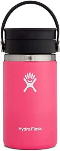 hydro flask stainless steel coffee travel mug – 12 oz, watermelon