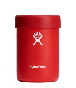 hydro flask 12 oz standard stainless steel reusable can holder cooler cup goji – vacuum insulated, dishwasher safe, bpa-free, non-toxic