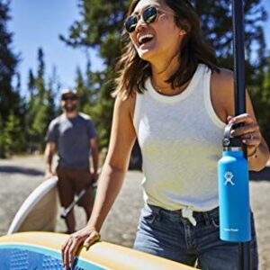 Hydro Flask Water Bottle - Standard Mouth Flex Lid - 18 oz, Hibiscus