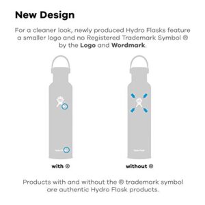 Hydro Flask Water Bottle - Standard Mouth Flex Lid - 18 oz, Hibiscus