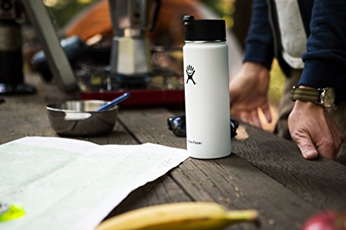 Hydro Flask Black Wide Mouth Coffee Flip Lid