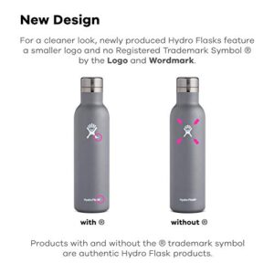 Hydro Flask 25 oz Wine Bottle - Stainless Steel & Vacuum Insulated - Leak Proof Cap - Watermelon