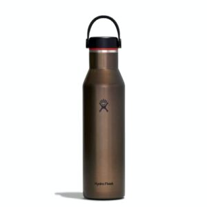 hydro flask 21 oz. lightweight trail series water bottle- stainless steel, reusbale, vacuum insulated with standard mouth