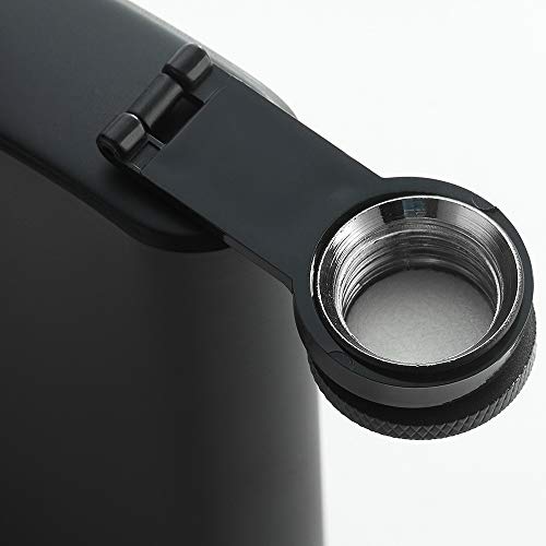 YWQ Hip Flask for Liquor Matte Black 8 Oz Stainless Steel Leakproof with Funnel, Great Gift Idea Flask