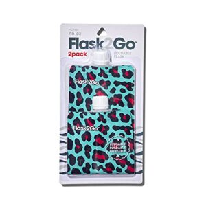 flask2go – the foldable flexible flask for tailgating, camping, and concerts (city cats)
