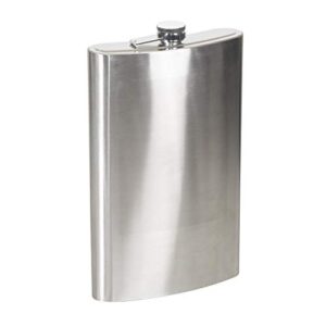 stansport stainless steel flask – 64 ounce