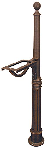 Special Lite Products Company, Inc. SPK-600 Ashland Mailbox Post, Full Size, Copper