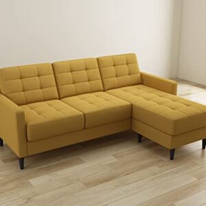 Gold Sparrow Ashland Sectional, Honey