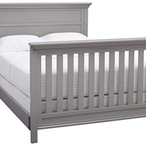 CC KITS Full-Size Conversion Kit Bed Rails for Serta Aberdeen, Adelaide, Ashland, Banbury, Barrett, Bethpage, Fairmont, Fall River, Fernwood & Mid-Century Modern Lifestyle 4-in-1 Cribs (Grey)