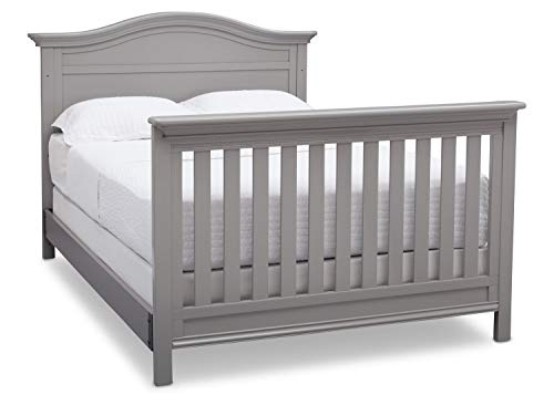 CC KITS Full-Size Conversion Kit Bed Rails for Serta Aberdeen, Adelaide, Ashland, Banbury, Barrett, Bethpage, Fairmont, Fall River, Fernwood & Mid-Century Modern Lifestyle 4-in-1 Cribs (Grey)