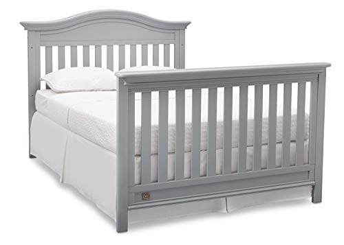 CC KITS Full-Size Conversion Kit Bed Rails for Serta Aberdeen, Adelaide, Ashland, Banbury, Barrett, Bethpage, Fairmont, Fall River, Fernwood & Mid-Century Modern Lifestyle 4-in-1 Cribs (Grey)