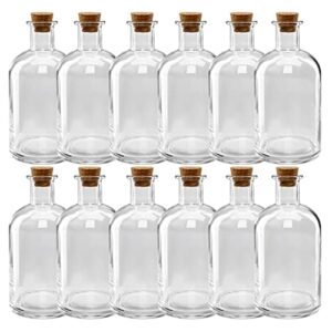 ashland michaels bulk 12 pack: 5.6”; glass bottle with cork