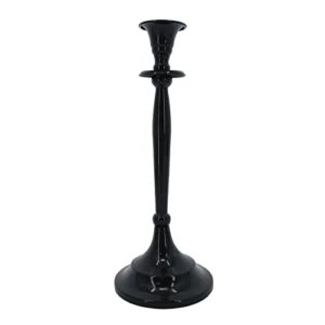michaels 10.5”; black tabletop candle holder by ashland®