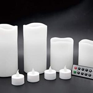 Ashland Michaels Basic Elements™ White LED Candle Set with Remote