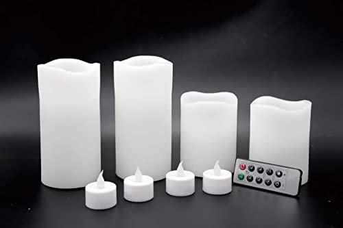 Ashland Michaels Basic Elements™ White LED Candle Set with Remote