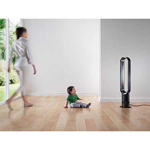 Dyson Cool AM07 Air Multiplier Tower Fan, FDS, Black/Nickel