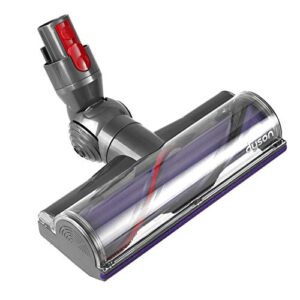 Dyson V10 V12 Cyclone Cordless Vacuum Cleaner Direct Drive Cleaner Head Turbine Floor Tool, Grey & Purple