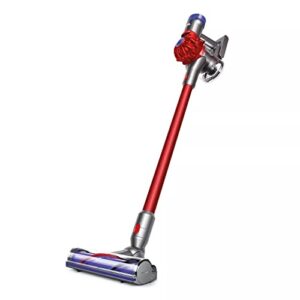 dyson v8 origin strong suction cordless stick vacuum cleaner – red