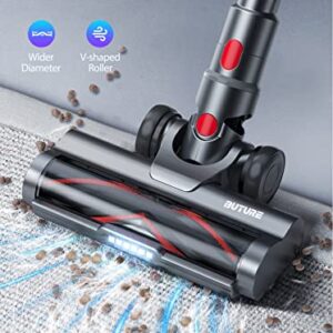 BuTure Cordless Vacuum Cleaner, 450W 33KPA Cordless Stick Vacuum, Up to 55 Mins Runtime, Anti-Winding Brush and 1.2L Large Dust Cup, Handheld Vacuum Cleaners for Hardwood Floor Carpet Stair Pet Hair