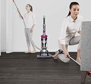 Flagship Dyson Ball Multi Floor Upright Vacuum Cleaner:High Performance, HEPA Filter, Bagless Height Adjustment, Strong Suction, Telescopic,Self Propelled, Rotating Brush +Hubxcel one Microfiber Cloth