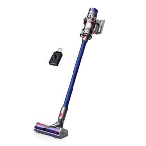 dyson v10 allergy cordless stick vacuum cleaner | up to 60 min runtime | fade-free power | 14 cyclones | hygienic bin emptying | whole machine filtration | wall mounted + usb-c adapter