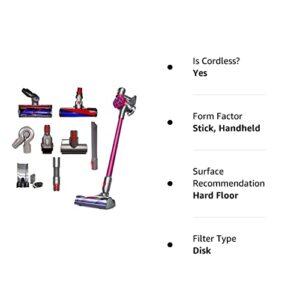 Dyson V7 Animal + Cord-free Hassle-free Bagless Handheld Stick HEPA Vacuum