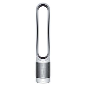 dyson pure cool link wifi-enabled air purifier, white (renewed)