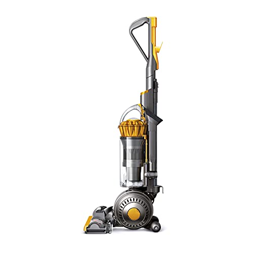 Dyson Ball Multi Floor 2 Upright Vacuum Cleaner: HEPA Filter, Bagless, Height Adjustment, Self-Adjusting Cleaner Head, Telescopic Handle Rotating Brushes (Yellow) (Renewed)