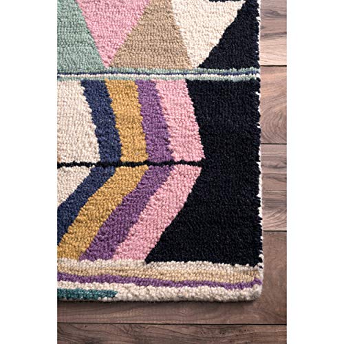 nuLOOM Ofelia Bohemian Wool Area Rug, 5' x 8', Multi