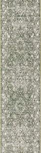 Unique Loom Isabella Collection Area Rug - Adjani (2' 7" x 16' 5" Runner, Green/Ivory)
