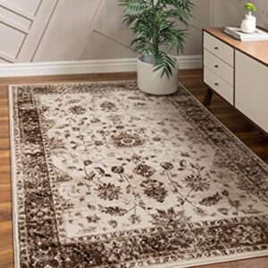 Unique Loom Rushmore Collection Area Rug - Lincoln (3' 3" x 5' 3" Rectangle, Cream/Beige)