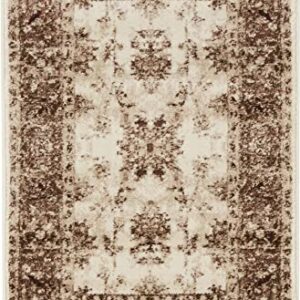 Unique Loom Rushmore Collection Area Rug - Lincoln (3' 3" x 5' 3" Rectangle, Cream/Beige)