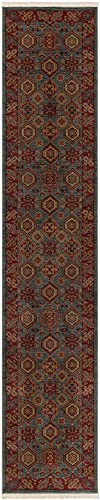 Unique Loom Sahand Collection Area Rug - Alexander (2' 7" x 13' 1" Runner, Light Blue/Light Brown)