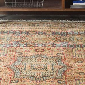 Unique Loom Palace Collection Area Rug (10' x 13' 1" Rectangle, Blue/Red)