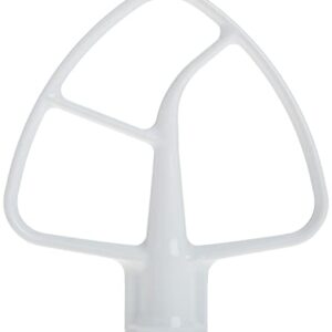 KitchenAid K45B Coated Flat Beater, White, 4.5 Qt