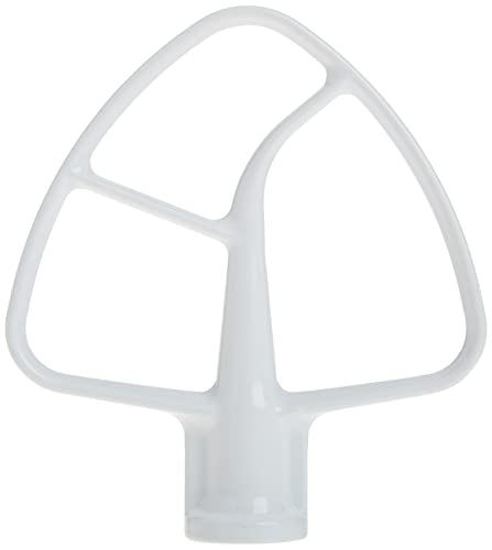 KitchenAid K45B Coated Flat Beater, White, 4.5 Qt