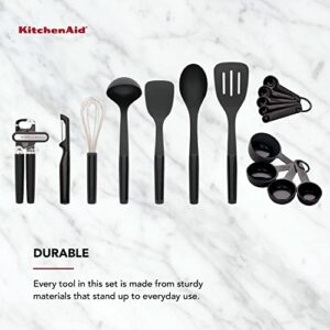 KitchenAid Universal Tool and Gadget Set, 16 Piece, Black