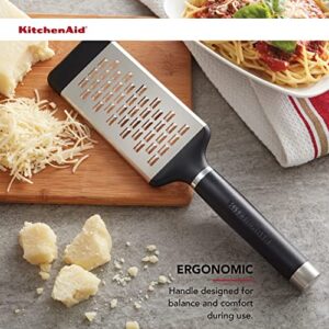 KitchenAid Gourmet Etched Medium Grater, One Size, Black