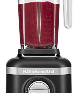 KitchenAid KSB1325BM K150 Blender, 48 oz, Matte Black (Renewed)