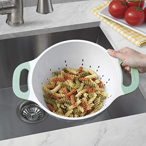 KitchenAid Classic Plastic Colander, 5-Quart, Pistachio