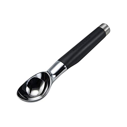 KitchenAid Gourmet Ice Cream Scoop, One Size, Matte Black