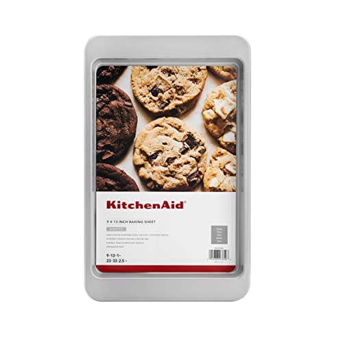 KitchenAid - KE952OSNSA KitchenAid Nonstick Baking Sheet, 9x13-Inch, Silver