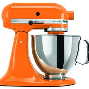 KitchenAid KSM150PSTG Artisan Series 5-Qt. Stand Mixer with Pouring Shield - Tangerine