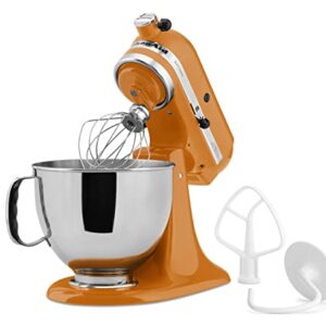 KitchenAid KSM150PSTG Artisan Series 5-Qt. Stand Mixer with Pouring Shield - Tangerine