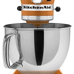 KitchenAid KSM150PSTG Artisan Series 5-Qt. Stand Mixer with Pouring Shield - Tangerine