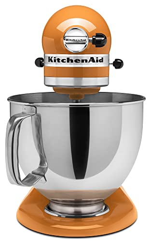 KitchenAid KSM150PSTG Artisan Series 5-Qt. Stand Mixer with Pouring Shield - Tangerine